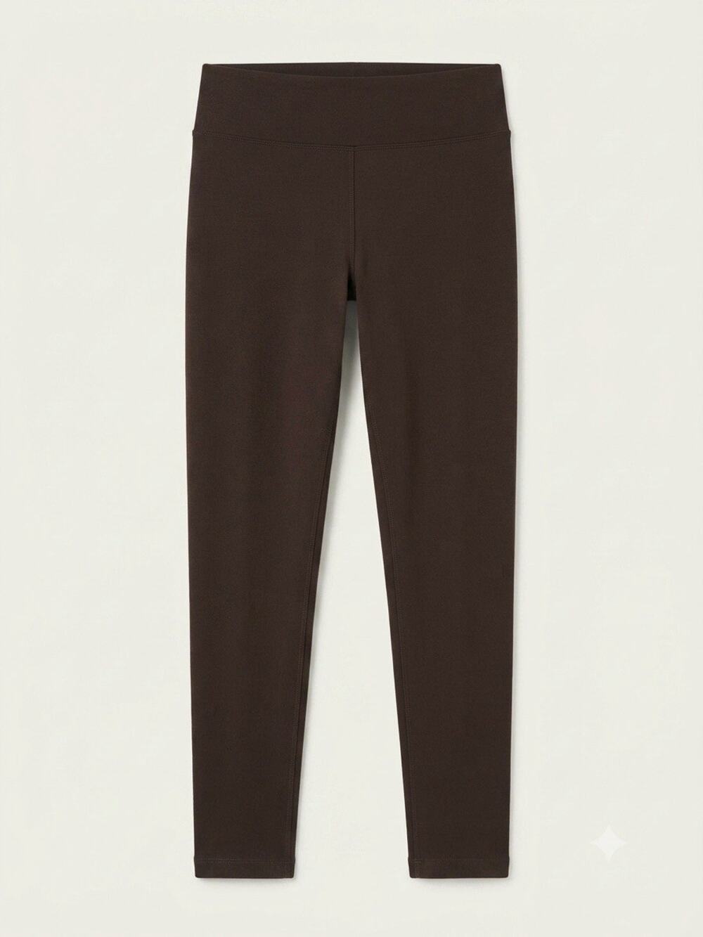 Ann Taylor Brown Leggings Women's XXS High Rise Stretch Slim Fit Essential Basic